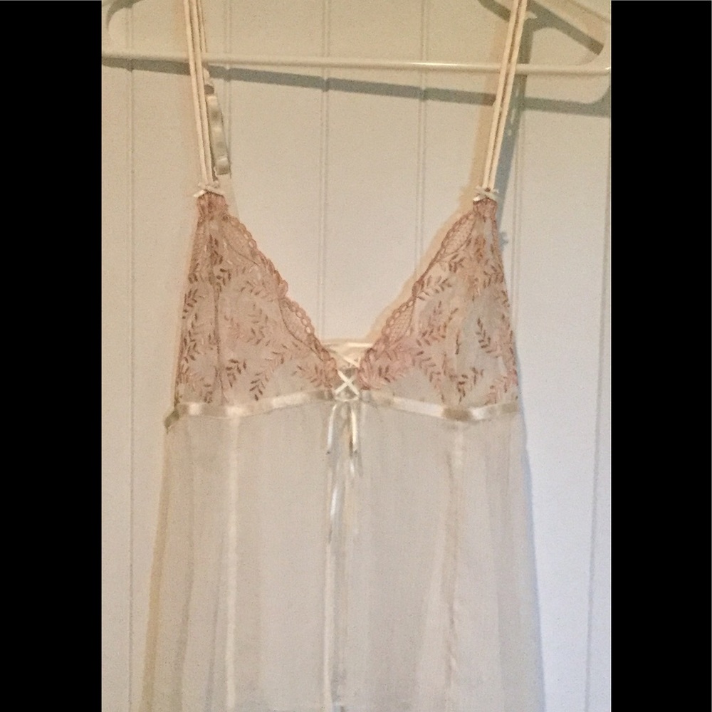 Victoria Secret SILK Sexy Sheer Babydoll